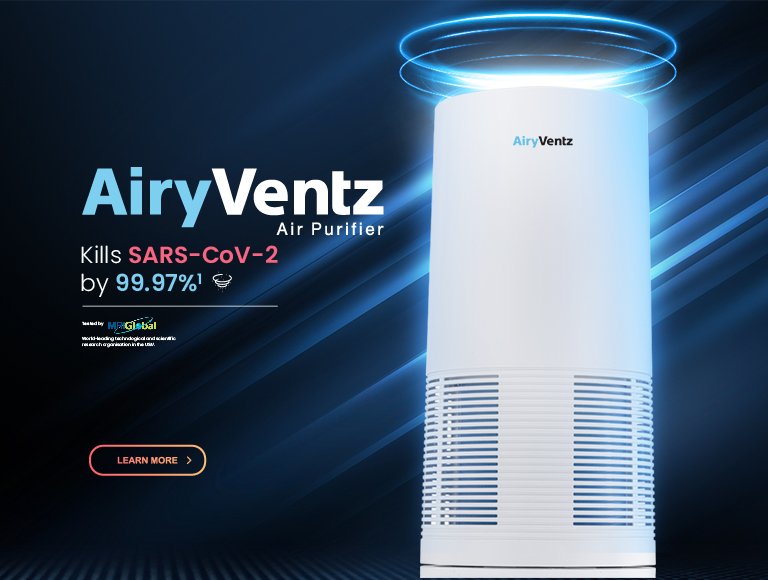 AiryVentz SHOM Sahajidah Hai-O Air Purifier